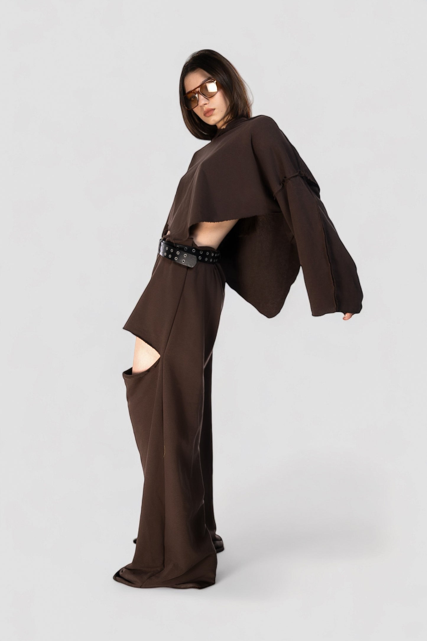 Brown/FullOutfit/Women/Cottone/Suit