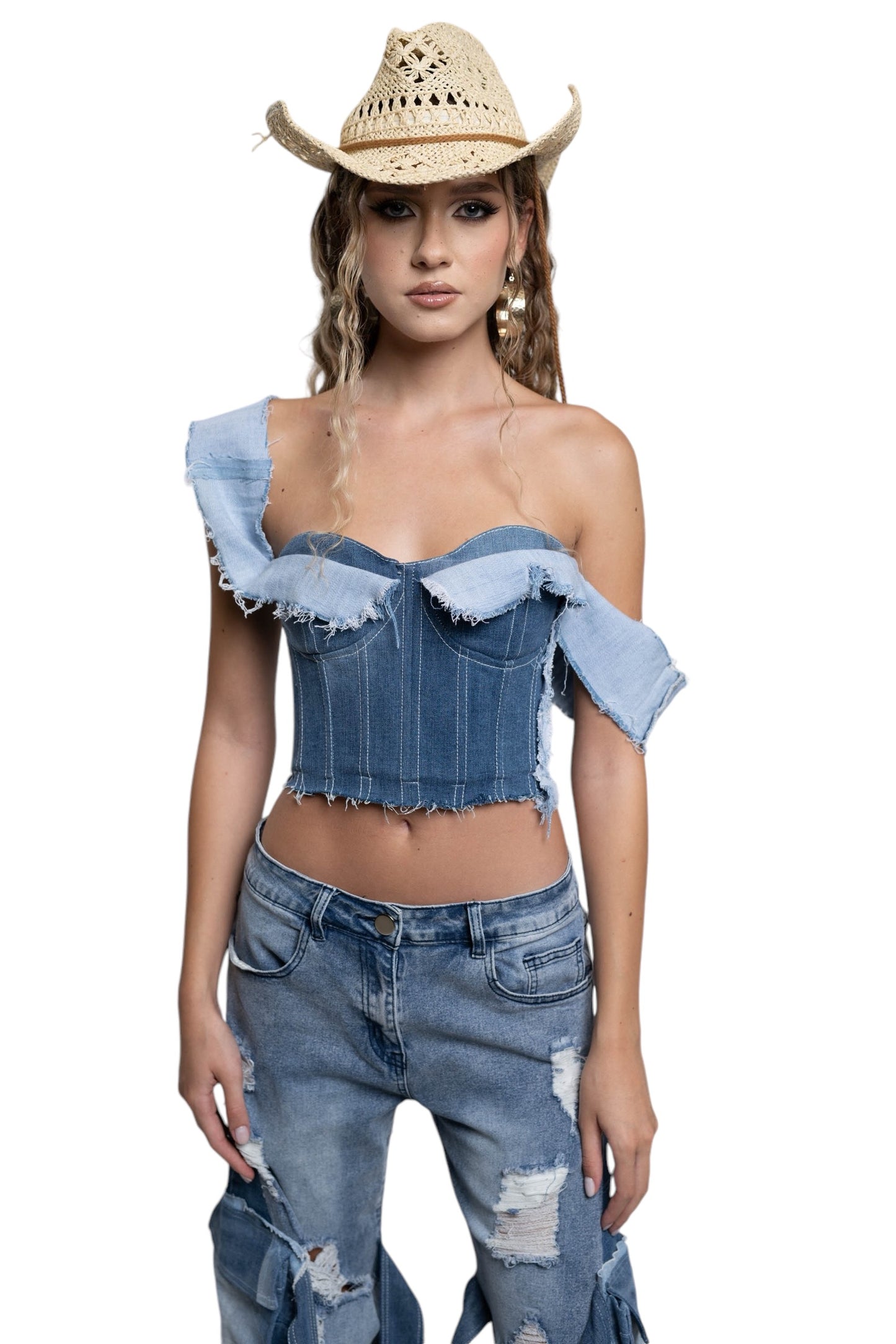 FERA/women/FullOutfit/corset/jeans/