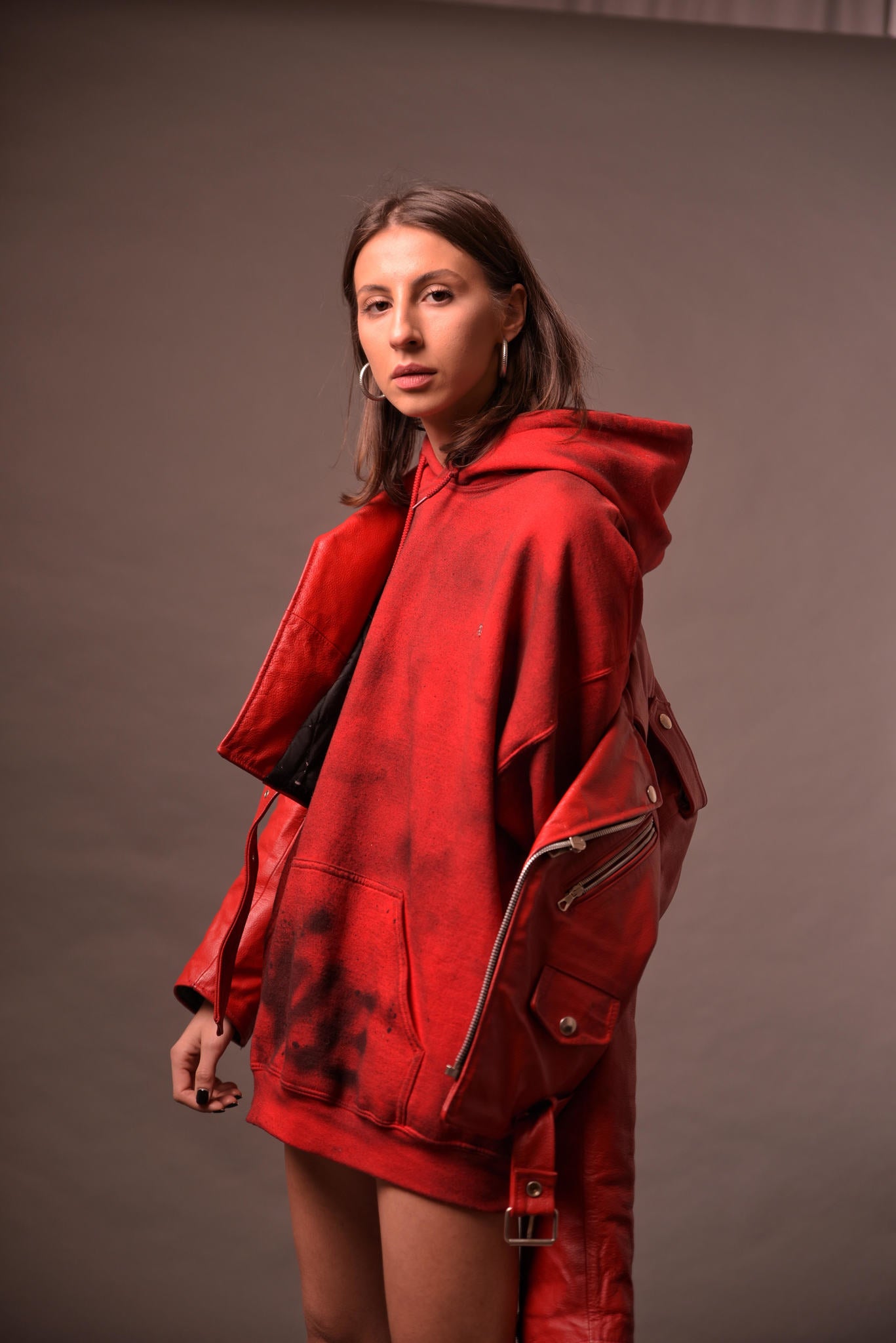 Mirror/Red /hoodie