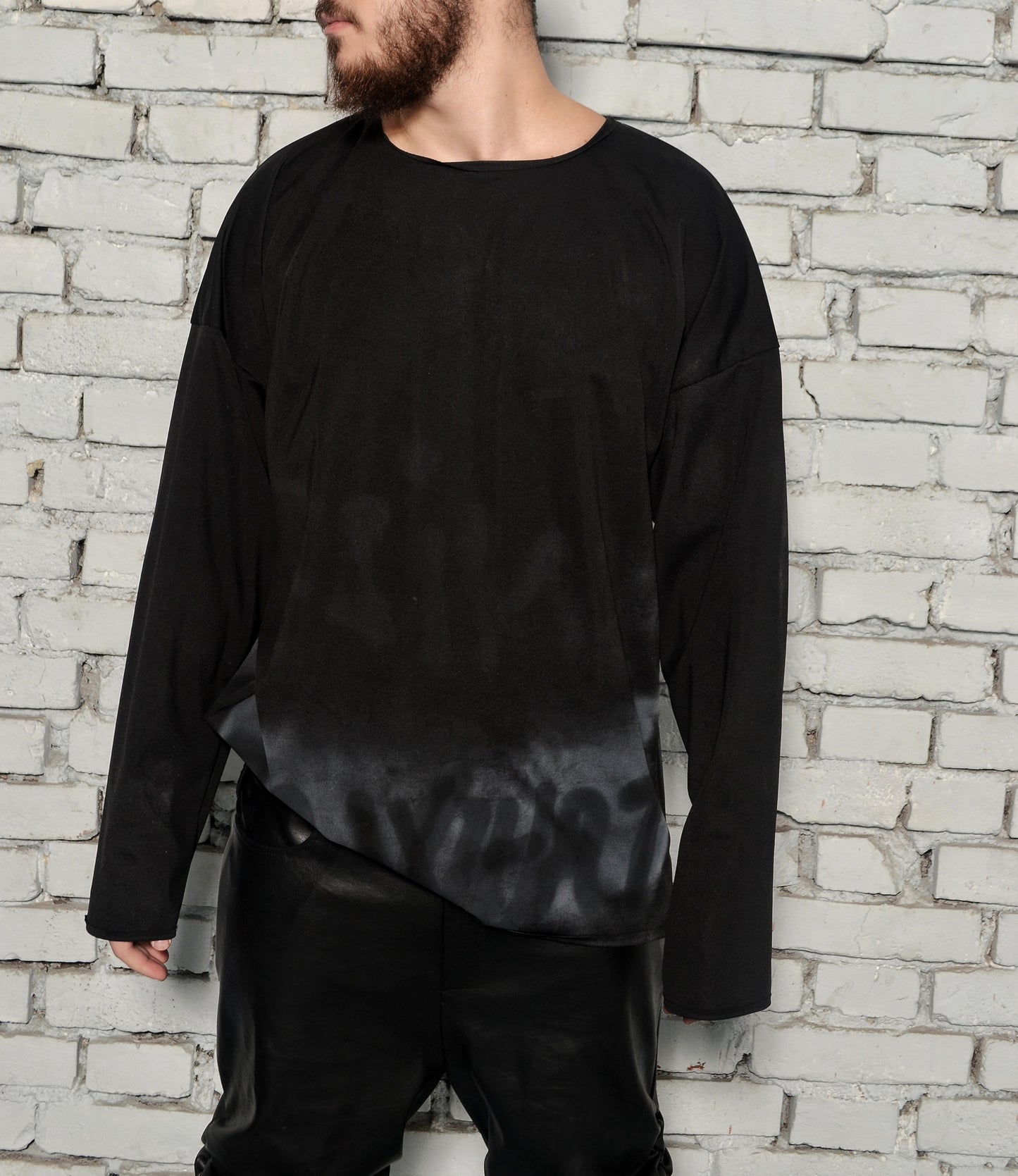 What/Full ready to wear outfit /street /faux leather /cotton