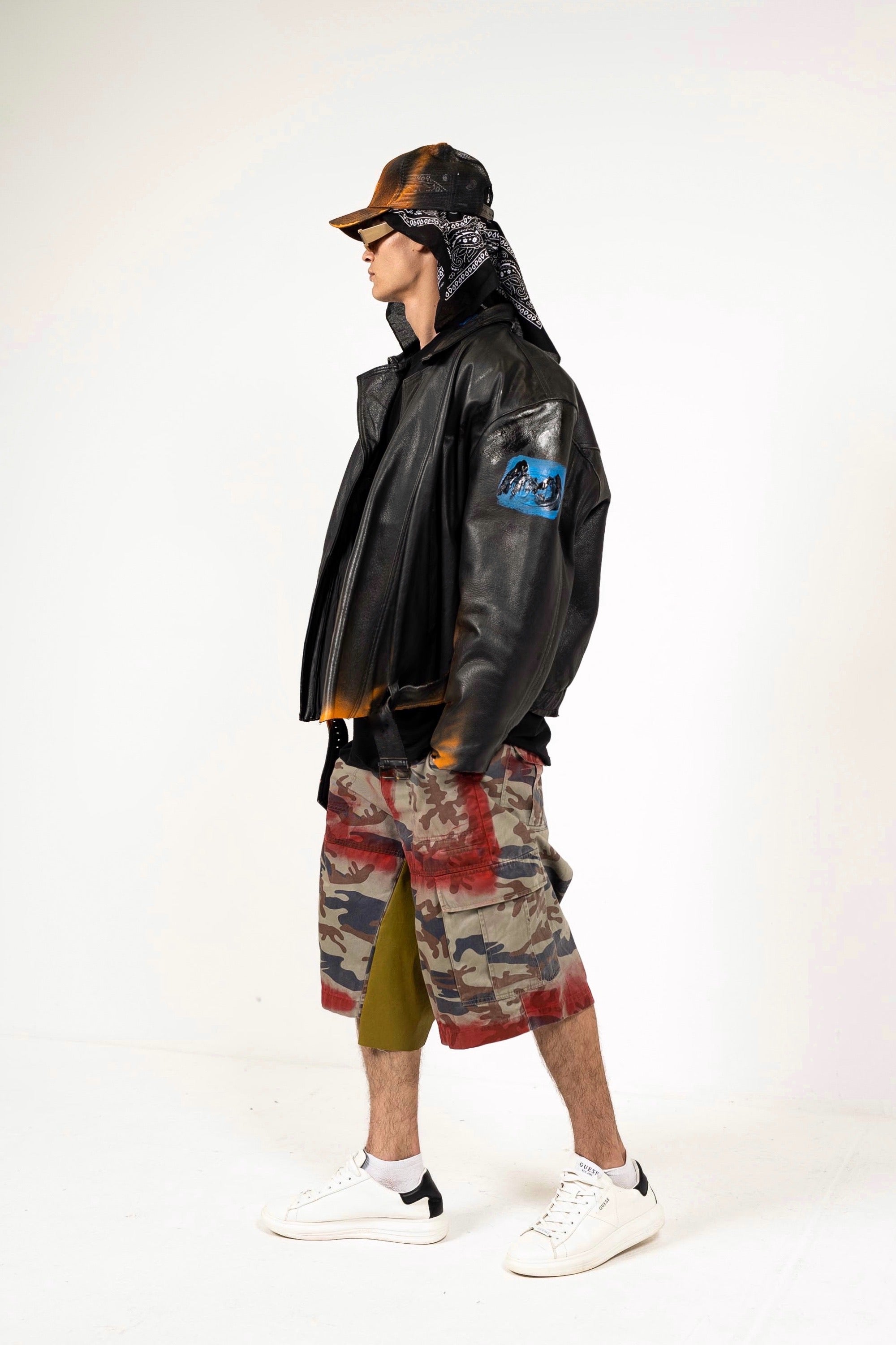 ジャケット・アウター 00s archive multi design leather jacket 00s archive multi design leather jacket 【公式通販】