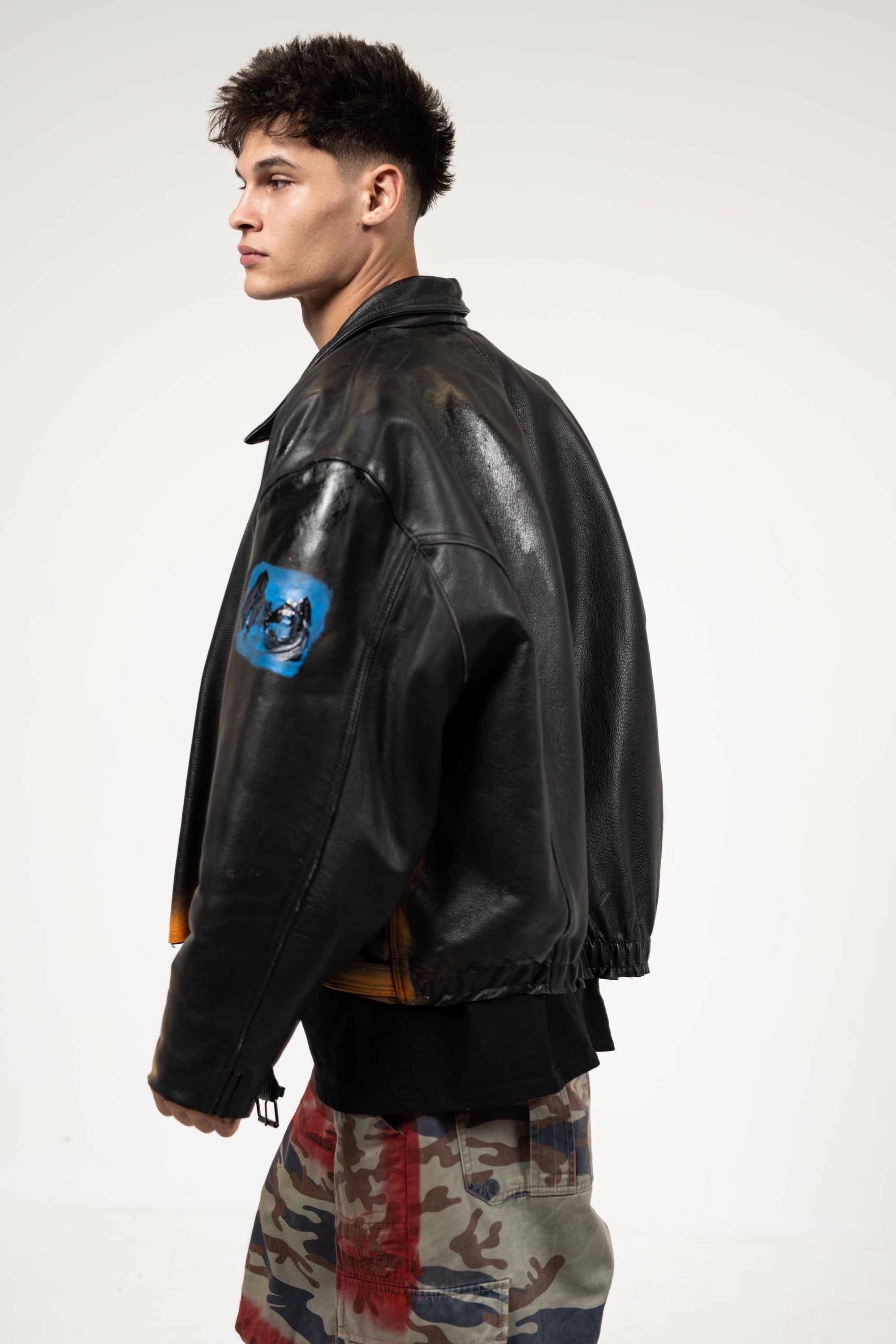 ジャケット・アウター Achuu Remake Leather jacket Achuu Remake Leather jacket | 京都古着屋 Achuu